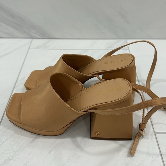 Circus by Sam Edelman Rosa Beige Miranda Platform Ankle Strap Sandal - Size 7.5 - Picture 4 of 16